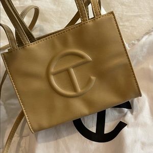 TELFAR CREAM SMALL BAG